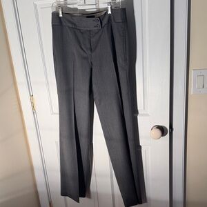 J. Crew Charcoal Pinstripe Pants